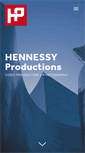 Mobile Screenshot of hennessyproductions.com